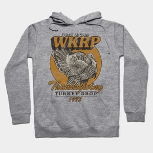 WKRP Thanksgiving Turkey Drop Hoodie